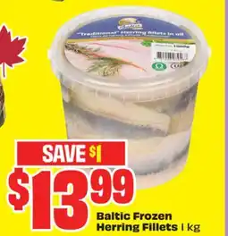 FreshCo Baltic Frozen Herring Fillets offer