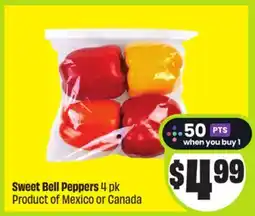FreshCo Sweet Bell Peppers 4 pk Product of Mexico or Canada offer