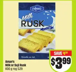 FreshCo Aman's Milk or Suji Rust 600 g - Vaisakhi offer