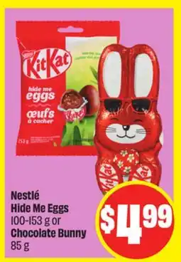 FreshCo Nestlé Hide Me Eggs 100-153 g or Chocolate Bunny 85 g offer