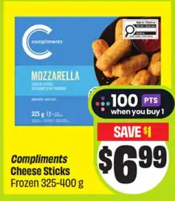 FreshCo Compliments Cheese Sticks Frozen offer