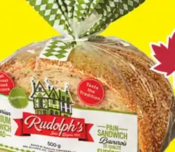 FreshCo Rudolph's Bavarian Sandwich Bread offer