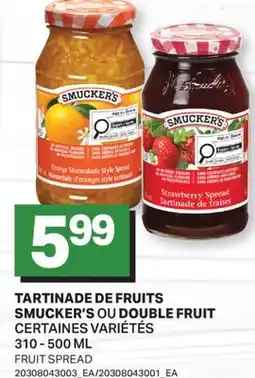L'Intermarché TARTINADE DE FRUITS OU DOUBLE FRUIT | FRUIT SPREAD offer