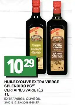 L'Intermarché HUILE D'OLIVE EXTRA VIERGE SPLENDIDO | EXTRA VIRGIN OLIVE OIL offer