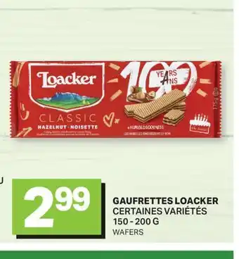 L'Intermarché GAUFRETTES | WAFERS offer