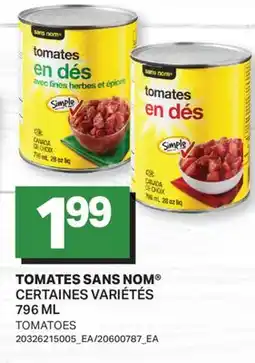 L'Intermarché TOMATES SANS NOM | TOMATOES offer