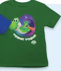 Walmart The Super Mario Galaxy Movie kids' tee offer