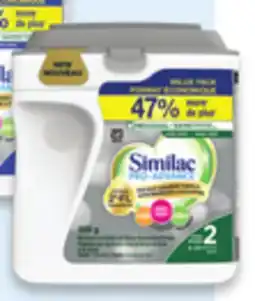Walmart Similac Pro-Advance step 2 baby formula offer