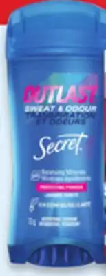 Walmart Old Spice or Secret deodorant or antiperspirant offer