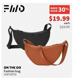 Sports Experts FWD ON THE GO Fashion bag offer
