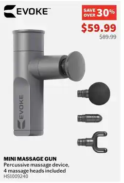 Sports Experts EVOKE MINI MASSAGE GUN offer