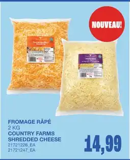 Wholesale Club FROMAGE RÂPÉ offer