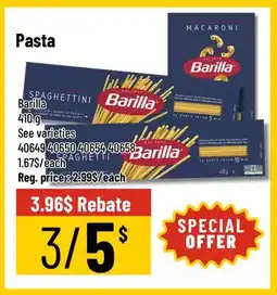 Mayrand Pasta offer
