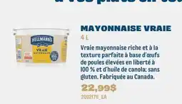 Wholesale Club MAYONNAISE VRAIE offer