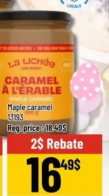 Mayrand Maple caramel offer
