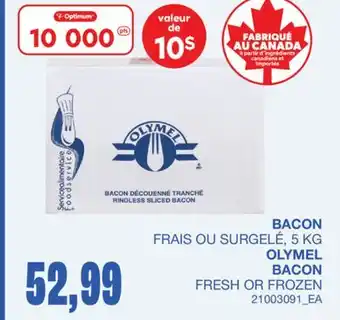 Wholesale Club BACON offer