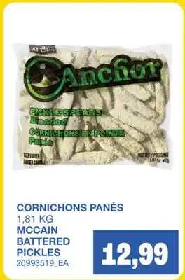 Wholesale Club CORNICHONS PANÉS offer