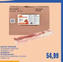 Wholesale Club BACON TRANCHÉ offer
