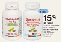 Avril n-acétylcystéine ou la quercétine offer
