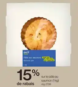 Avril Pâté au saumon offer