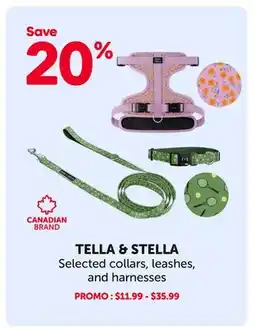 Mondou TELLA & STELLA collars, leashes, and harnesses offer