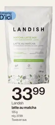 Avril Latte au matcha offer