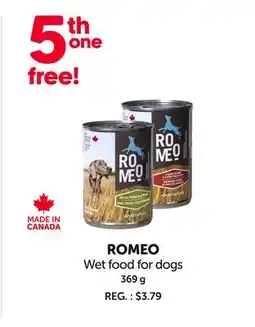 Mondou ROMEO Wet food for dogs offer