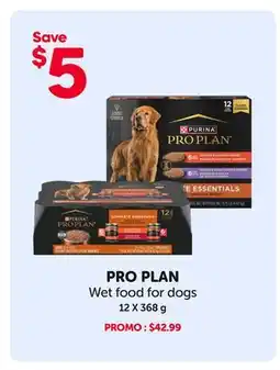 Mondou PRO PLAN Wet food for dogs offer