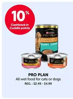 Mondou PRO PLAN All wet food for cats or dogs offer