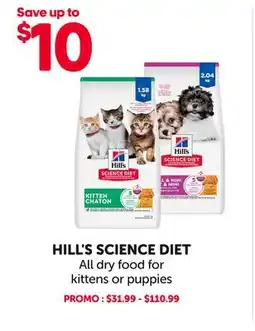 Mondou HILL'S SCIENCE DIET All dry food for kittens or puppies offer