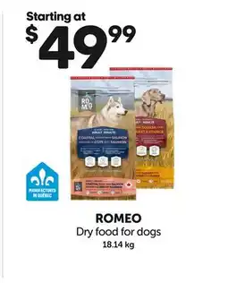 Mondou ROMEO Dry food for dogs offer