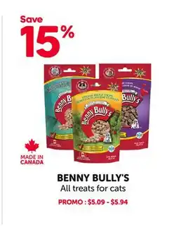 Mondou BENNY BULLY'S All treats for cats offer