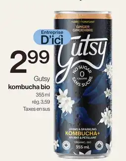 Avril Kombucha bio offer