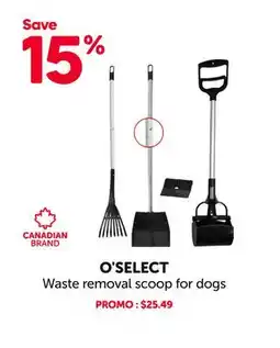 Mondou O'SELECT Waste removal scoop for dogs offer