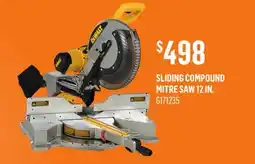 Canac Sliding Compound Mitre Saw 12 in offer