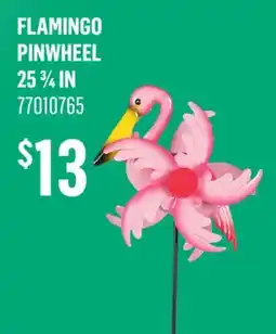 Canac Flamingo Pinwheel 25 3/4 in offer