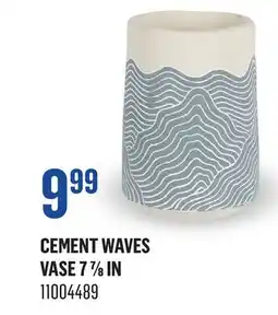 Canac CEMENT WAVES VASE offer