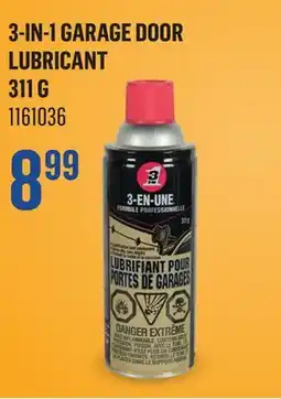 Canac 3-in-1 Garage Door Lubricant offer