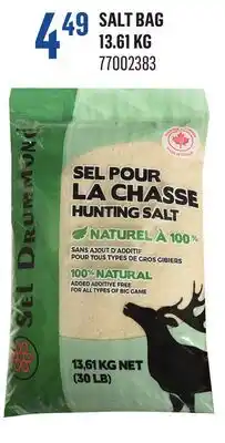 Canac Hunting Salt Bag offer