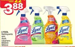 Rossy LYSOL Asst. cleaners offer