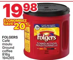Rossy FOLGERS Ground coffee offer