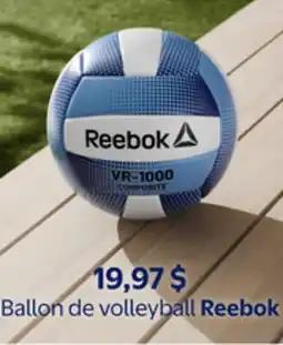 Walmart Ballon de volleyball Reebok offer