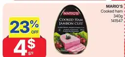 Rossy MARIO'S Cooked ham offer
