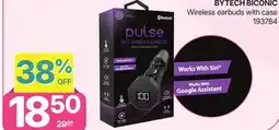 Rossy BYTECH BICONIC Wireless earbuds with case offer
