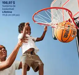 Walmart Système de basketball Lifetime offer