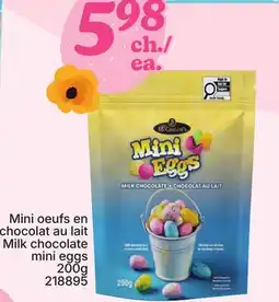 Rossy Milk chocolate mini eggs offer