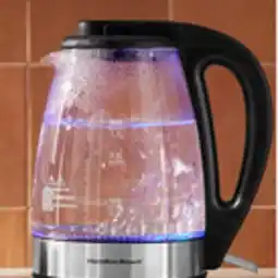 Walmart Bouilloire en verre 1 l ou mélangeur à immersion 2 vitesses Hamilton Beach offer