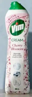 Walmart Nettoyant en crème Vim à fragrance Fleur de cerisier offer
