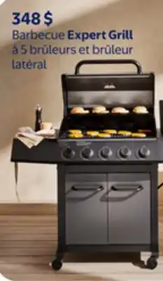 Walmart Gemini said Barbecue Expert Grill à 5 brûleurs et brûleur latéral offer