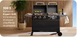 Walmart Barbecue Expert Grill à 5 brûleurs et plaque chauffante au propane offer